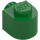 LEGO Green Brick 1 x 1 x 0.7 Round with Side Stud (3386)