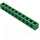 LEGO Green Brick 1 x 10 with Holes (2730)