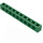 LEGO Vert Brique 1 x 10 avec des trous (2730)