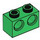 LEGO Green Brick 1 x 2 with 2 Holes (32000)