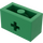LEGO Grün Backstein 1 x 2 mit Achse Loch („+“ Öffnung und Unterrohr) (31493 / 32064)