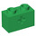 LEGO Vert Brique 1 x 2 avec Essieu Trou (Ouverture &#039;X&#039;) (32064)
