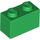 LEGO Green Brick 1 x 2 with Bottom Tube (3004 / 93792)