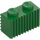 LEGO Green Brick 1 x 2 with Grille (2877)