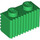 LEGO Green Brick 1 x 2 with Grille (2877)