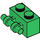 LEGO Vert Brique 1 x 2 avec Manipuler (30236)