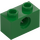 LEGO Green Brick 1 x 2 with Hole (3700)