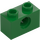 LEGO Green Brick 1 x 2 with Hole (3700)