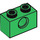 LEGO Groen Steen 1 x 2 met Gat (3700)