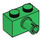 LEGO Vert Brique 1 x 2 avec Épingle sans support de goujon inférieur (2458)