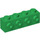 LEGO Green Brick 1 x 4 with 4 Studs on One Side (30414)
