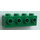 LEGO Green Brick 1 x 4 with 4 Studs on One Side (30414)