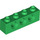 LEGO Green Brick 1 x 4 with Holes (3701)