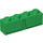 LEGO Green Brick 1 x 4 with Hulk&#039;s Chest (3010 / 33604)