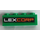 LEGO Green Brick 1 x 4 with &#039;LEXCORP&#039; Sticker (3010)