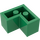 LEGO Green Brick 2 x 2 Corner (2357)