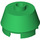 LEGO Green Brick 2 x 2 Round with Sloped Sides (98100)