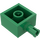 LEGO Vert Brique 2 x 2 avec Épingle et Trou d&#039;essieu (6232 / 42929)
