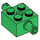 LEGO Vert Brique 2 x 2 avec Pins et Axlehole (30000 / 65514)