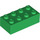 LEGO Green Brick 2 x 4 (3001 / 72841)