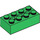 LEGO Groen Steen 2 x 4 met As Gaten (39789)