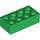 LEGO Green Brick 2 x 4 with Axle Holes (39789)