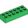 LEGO Green Brick 2 x 6 (2456 / 44237)