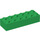 LEGO Green Brick 2 x 6 (2456 / 44237)