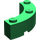 LEGO Green Brick 4 x 4 Round Corner (Wide with 3 Studs) (48092 / 72140)