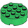 LEGO Green Brick 4 x 4 Round with Hole (87081)