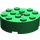 LEGO Green Brick 4 x 4 Round with Hole (87081)