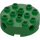 LEGO Green Brick 4 x 4 Round with Holes (6222)