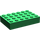 LEGO Green Brick 4 x 6 (2356 / 44042)