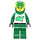LEGO Green Buggy Female Racer minifiguur