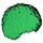 LEGO Green Bushy Bubble Style Hair (86385 / 87995)