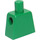 LEGO Green Castle Peasant Torso without Arms (973)