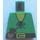 LEGO Green Castle Peasant Torso without Arms (973)