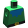 LEGO Vert Castle Torse sans bras (973)