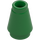 LEGO Green Cone 1 x 1 with Top Groove (28701 / 59900)