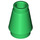 LEGO Green Cone 1 x 1 with Top Groove (28701 / 59900)