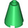 LEGO Green Cone 2 x 2 x 2 (Open Stud) (3942 / 14918)