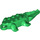 LEGO Green Crocodile 4 x 9 Body (18904)