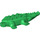LEGO Green Crocodile 4 x 9 Body (18904)