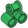 LEGO Vert Traverser Bloquer avec Deux Trous d&#039;épingle (32291 / 42163)