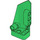 LEGO Vert Incurvé Panneau 4 Droite (64391)