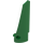 LEGO Grøn buet Panel 5 Venstre (64681)