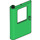 LEGO Verde Porta 1 x 4 x 5 Treno Sinistra (4181 / 43967)