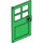 LEGO Green Door 1 x 4 x 6 with 4 Panes and Stud Handle (60623)