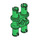 LEGO Groen Dubbele Pin met Haakse Axlehole (32138 / 65098)