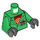 LEGO Groen Douglas Elton Minifig Torso (973 / 76382)
